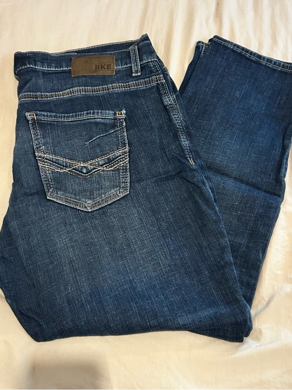 BKE Men’s Indigo Straight Leg Jeans